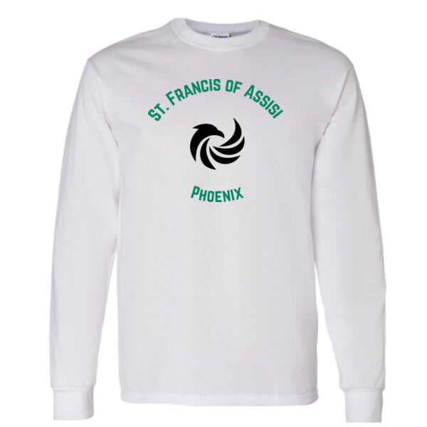 Gildan Unisex Phoenix Printed Long Sleeve Thumbnail