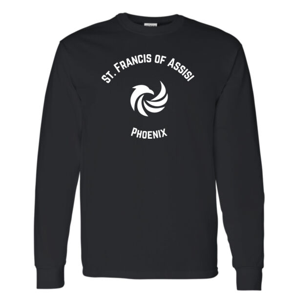 Gildan Unisex Phoenix Printed Long Sleeve Thumbnail