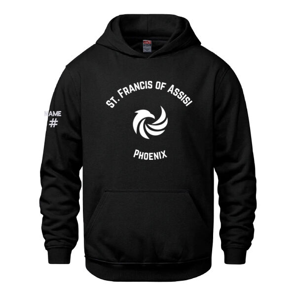 Vault Youth Phoenix Head Printed Hoodie Thumbnail