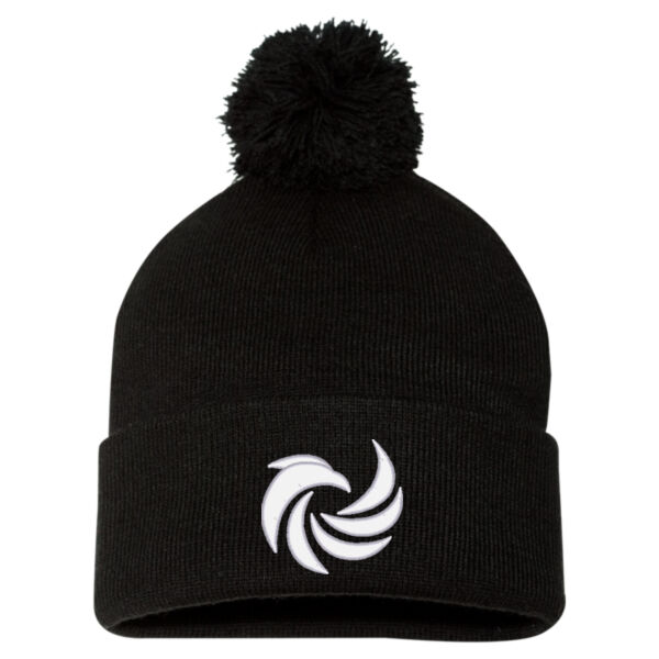 Sportsman Embroidered Pom Pom Beanie Thumbnail