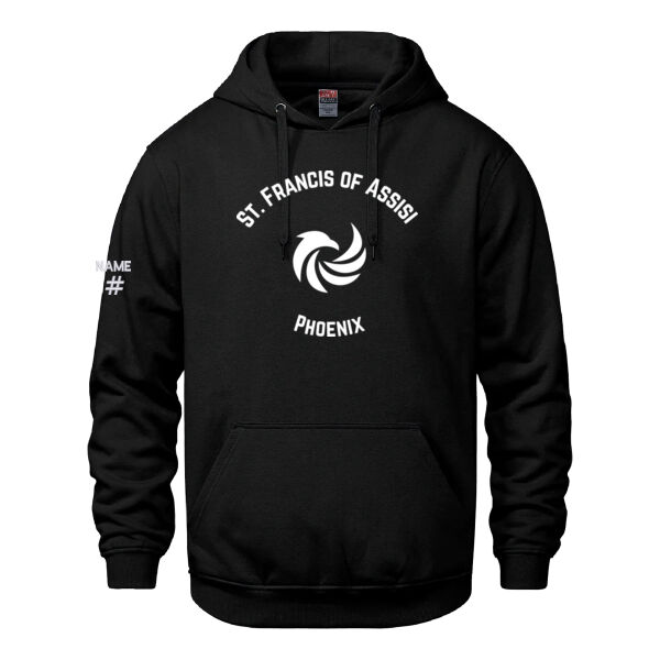 Vault Unisex Phoenix Head Printed Hoodie Thumbnail